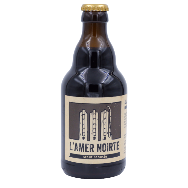 bière L'Amer Noirte - Brasserie de la Pièce